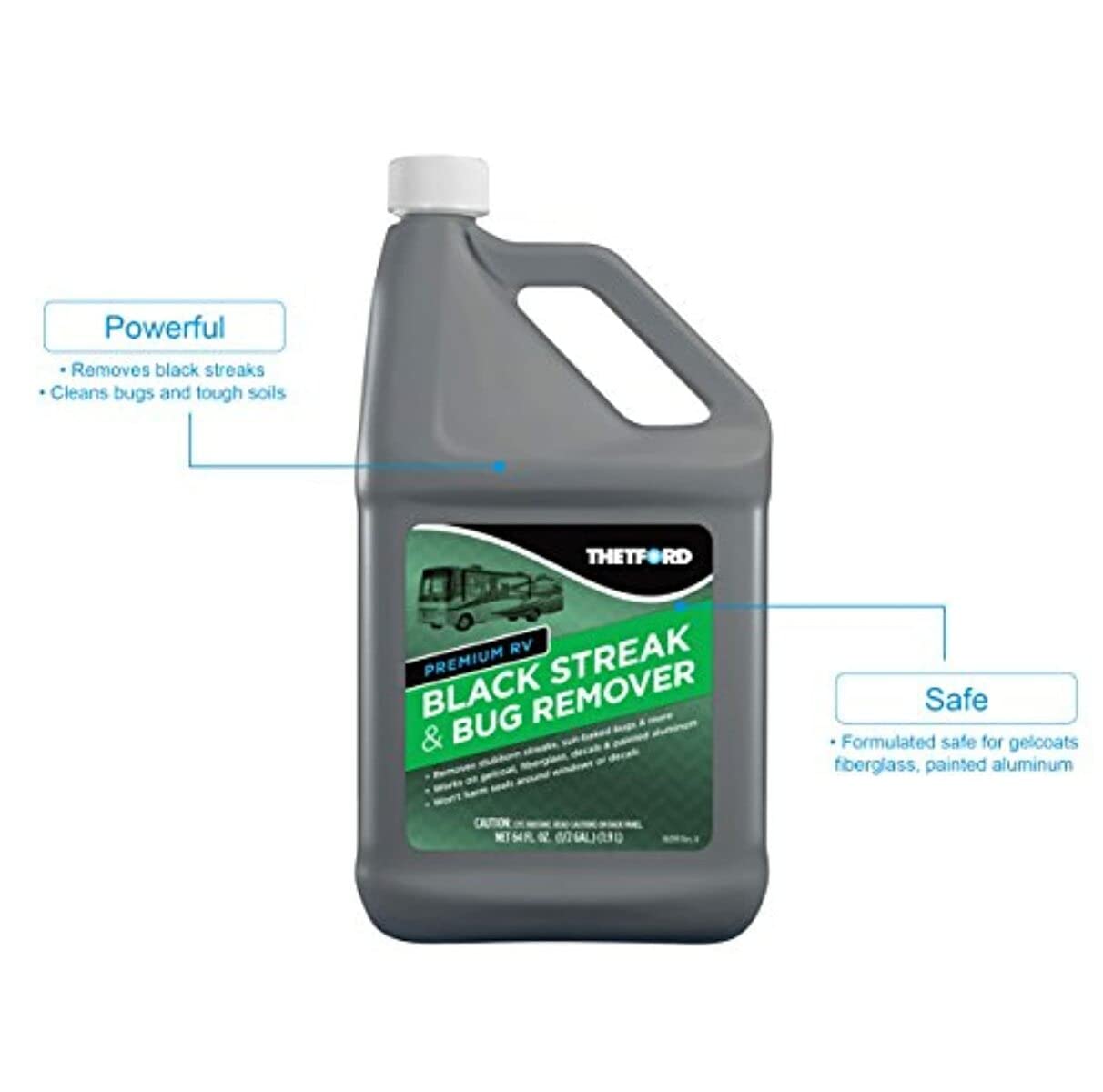 Thetford Premium RV Black Streak and Bug Remover - 64 oz - 96015