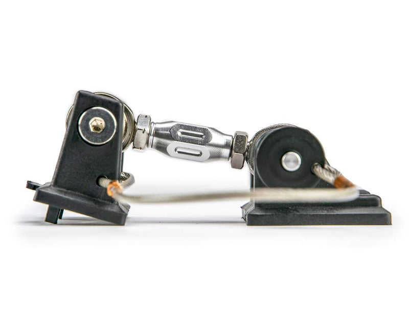 D-JL-190001-K | DV8 Offroad Hood Hold Down Set for 18-25 Wrangler JL & 20-25 Gladiator JT | Non Locking | Quick Release Pin & Adjustable Turnbuckle | Stainless Steel & Billet Aluminum Construction