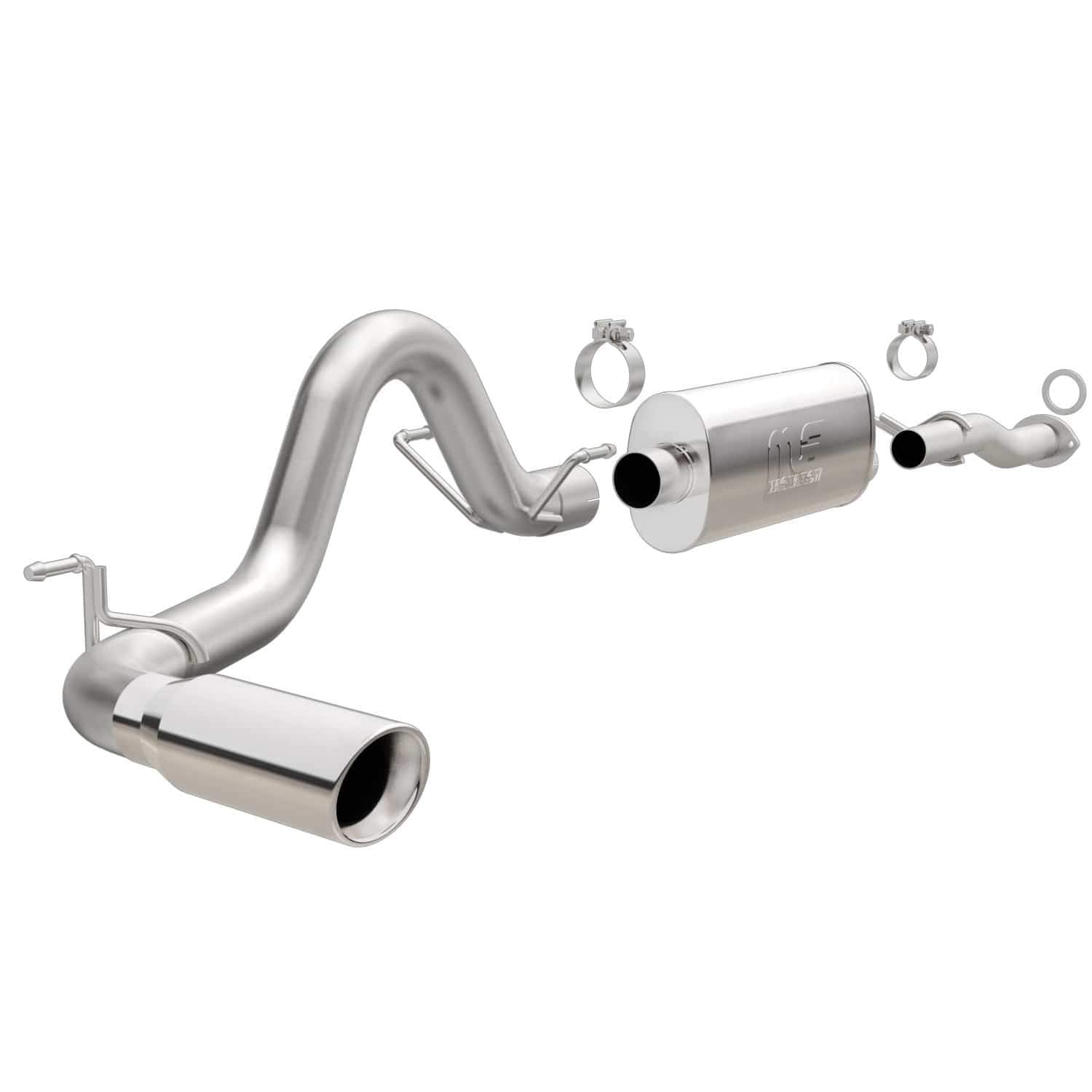 MagnaFlow Exhaust System Performance 19291: Cat-Back, Street Series, For 2016-2023 Toyota Tacoma 3.5L, 73.7" Bed Length, Extended Cab, 60.5" Bed Length, Crew Cab, Single Passenger Side Rear Exit