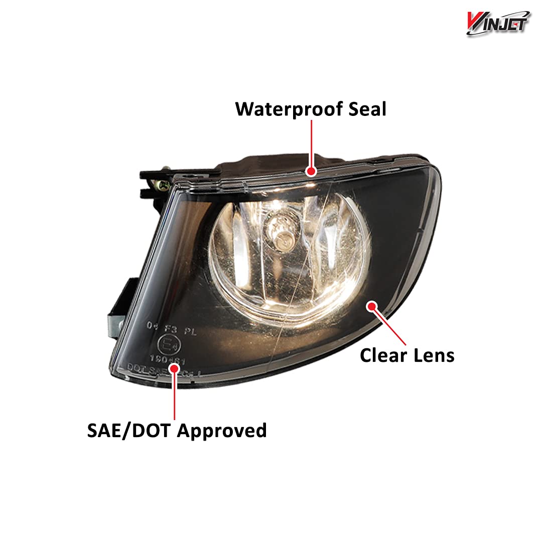 OEM Series Winjet for [2007 2008 2009 2010 2011 2012 2013 BMW 3 Series 328i 335i] Driving Fog Lights