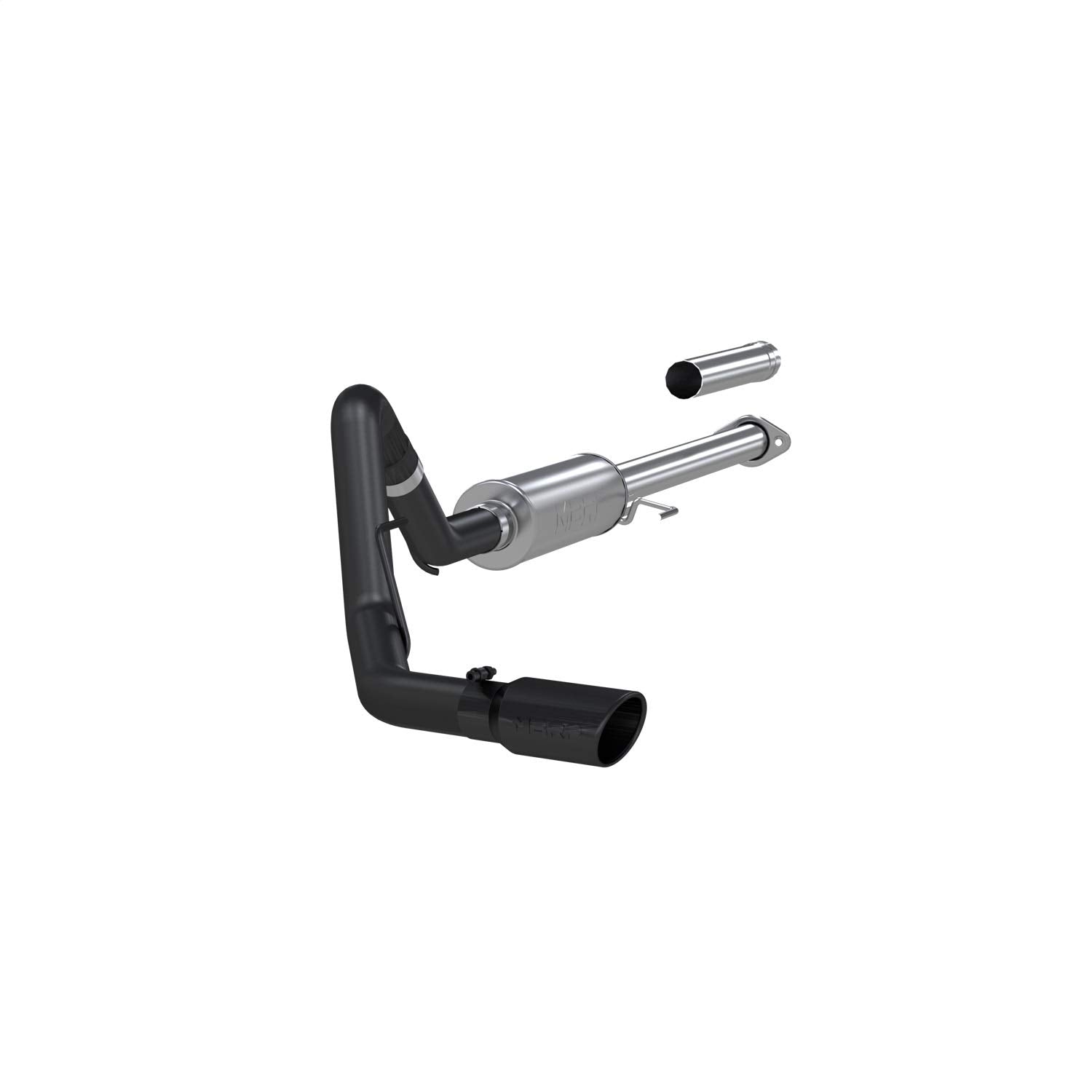 3" MBRP Black Single Cat Back S5253BLK