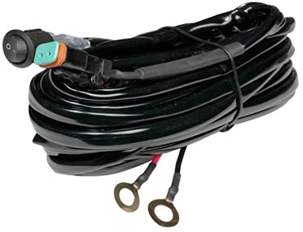 Light Bar Harness Southern Truck 79904, Rocker Flip-Switch, Single Dt Connector