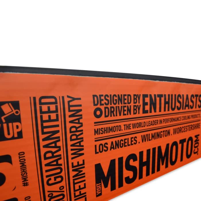 Mishimoto Top-Mount Intercooler Kit MMTMIC-WRX-15RBK Compatible With Subaru WRX 2015+ Black Cooler Red Pipe