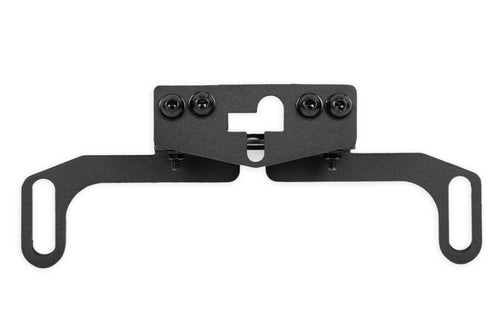 Front Camera Relocation Bracket DV8 Offroad for 2021-2025 Ford Bronco | Corrects 360 View with Winch Bumper | Includes Extended Camera Optical Cable & Spray Hose | Adjustable for Different Setups