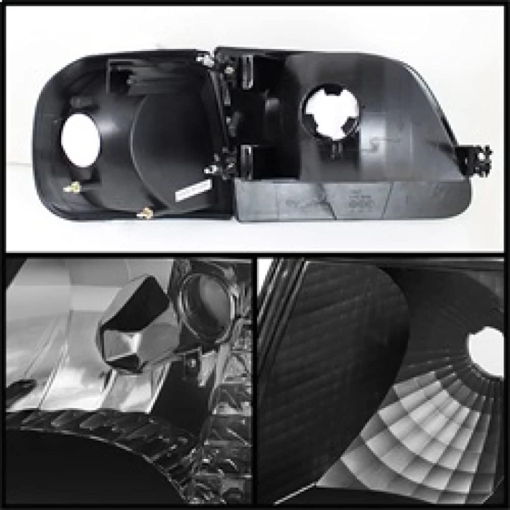 Ford Expedition HD-JH-FF15097-SET-AM-BK Xtune Headlight