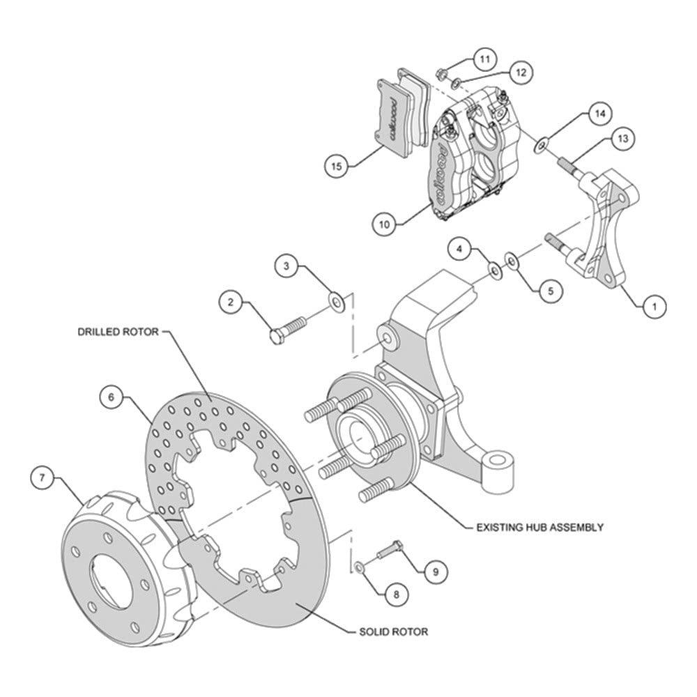 140-10786-D Wilwood Brake Kit