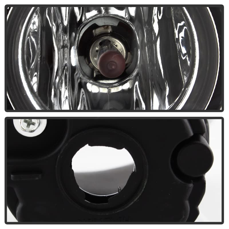 Nissan Rogue 2017-2018 Spyder 5084934 Sport Models Only OEM Fog Lights w/Switch - Clear