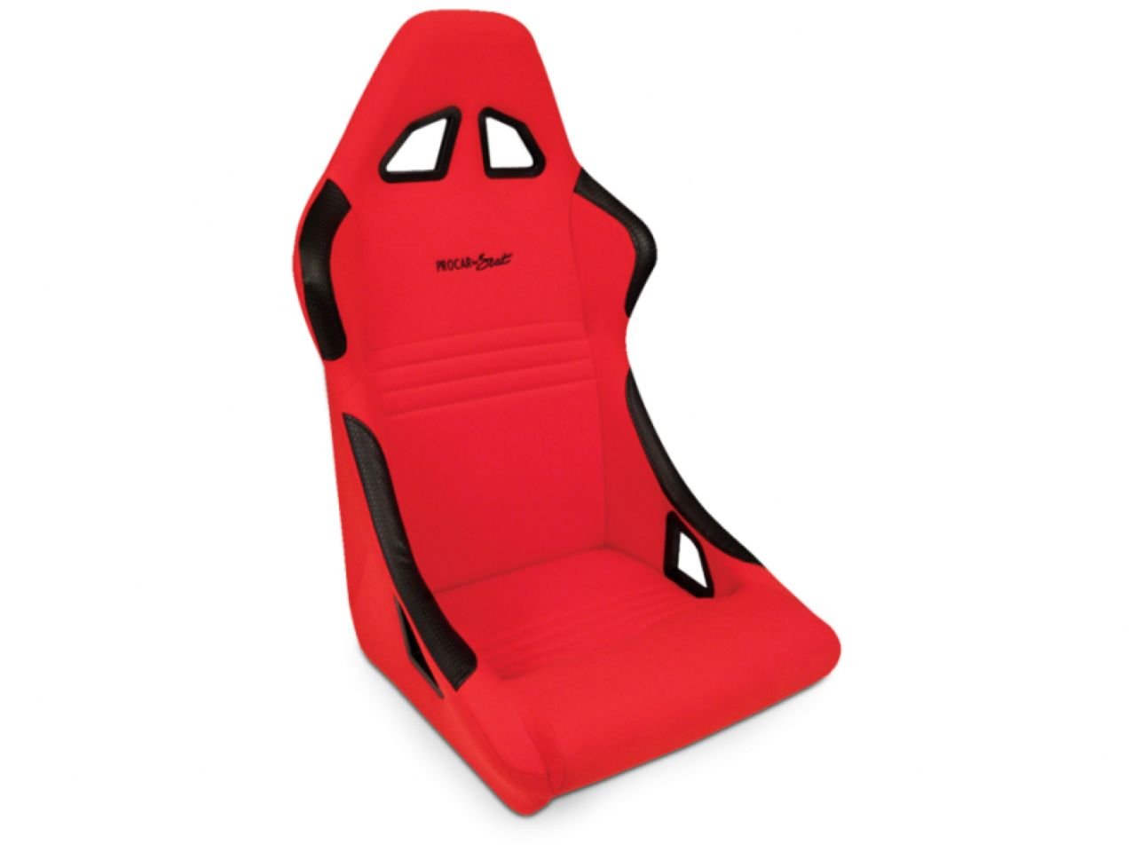 Red Velour ProCar by Scat 80-1700-64R Racing Xtreme Fixed Back Common Seat