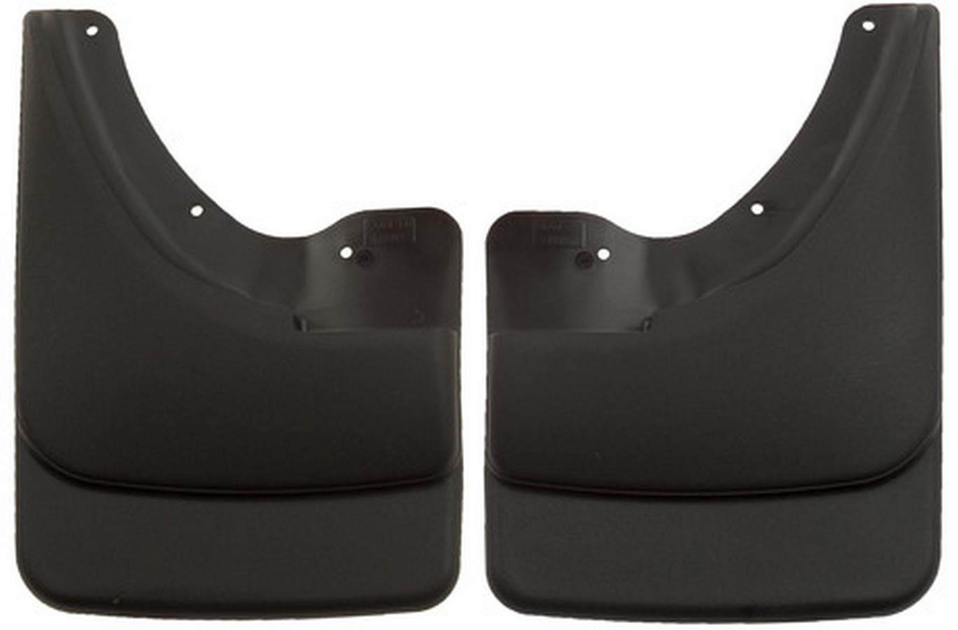 Front Mud Guards - Husky Liners | 2002-2008 Dodge Ram 1500, 2003-2009 Dodge Ram 2500/3500 w/o OEM Fender Flares 2 Piece Set, Black, Front Set - 2 Pc | 56071