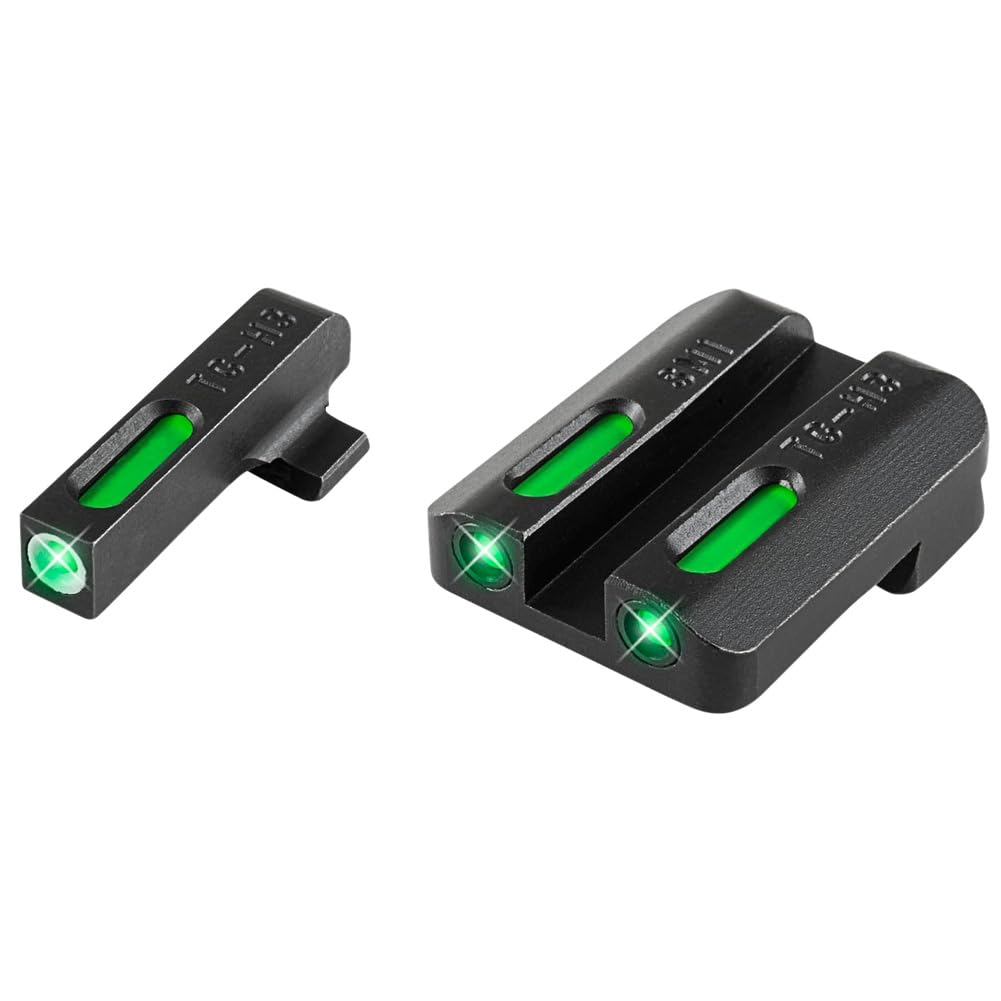 Handgun Sight TRUGLO TFX | Durable Shock-Resistant Compact Brightly Glowing Tritium & Fiber-Optic Xtreme Day/Night Sight, Compatible with Steyr Mannlicher Handguns