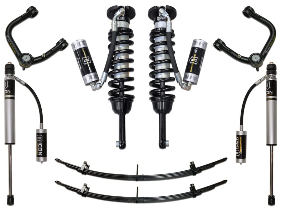 Stage 4 ICON Suspension System, Tubular UCA, Compatible with 05-15 Tacoma 0-3.5" / 16-Up Tacoma 0-2.75", K53004T