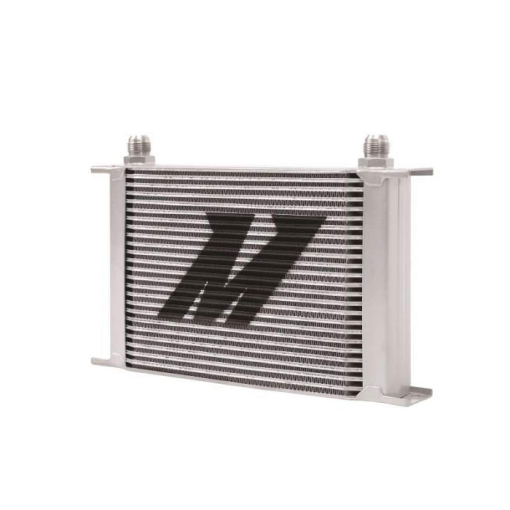 Mishimoto Universal 25-Row Oil Cooler, MMOC-25WT White