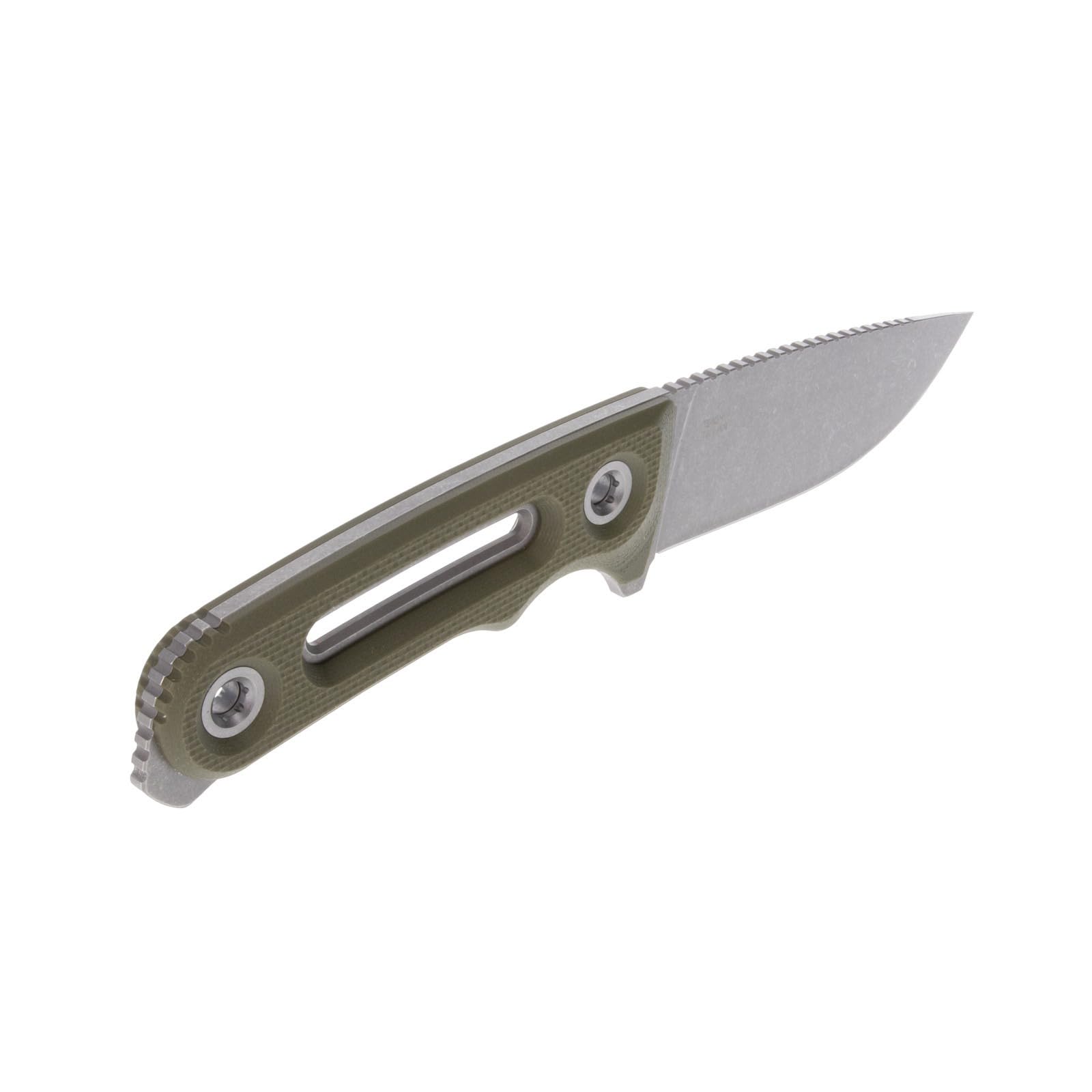 SOG FX Provider Outdoor Fixed Blade Knife for Campers & Hunters | 3.75" 154CM Stonewashed Steel Blade | Removable G10 Handles