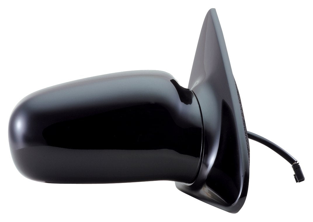 Fit System Mirror Passenger Side for Chevrolet Cavalier Convertible, Pontiac Sunfire Convertible, Black, Spring Loaded, Power