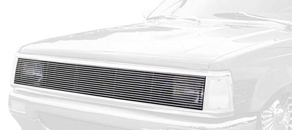 Horizontal T-Rex 20630 Aluminum Polished Finish Billet Phantom Grille Insert for Mazda Pick Up