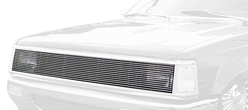 Horizontal T-Rex 20630 Aluminum Polished Finish Billet Phantom Grille Insert for Mazda Pick Up