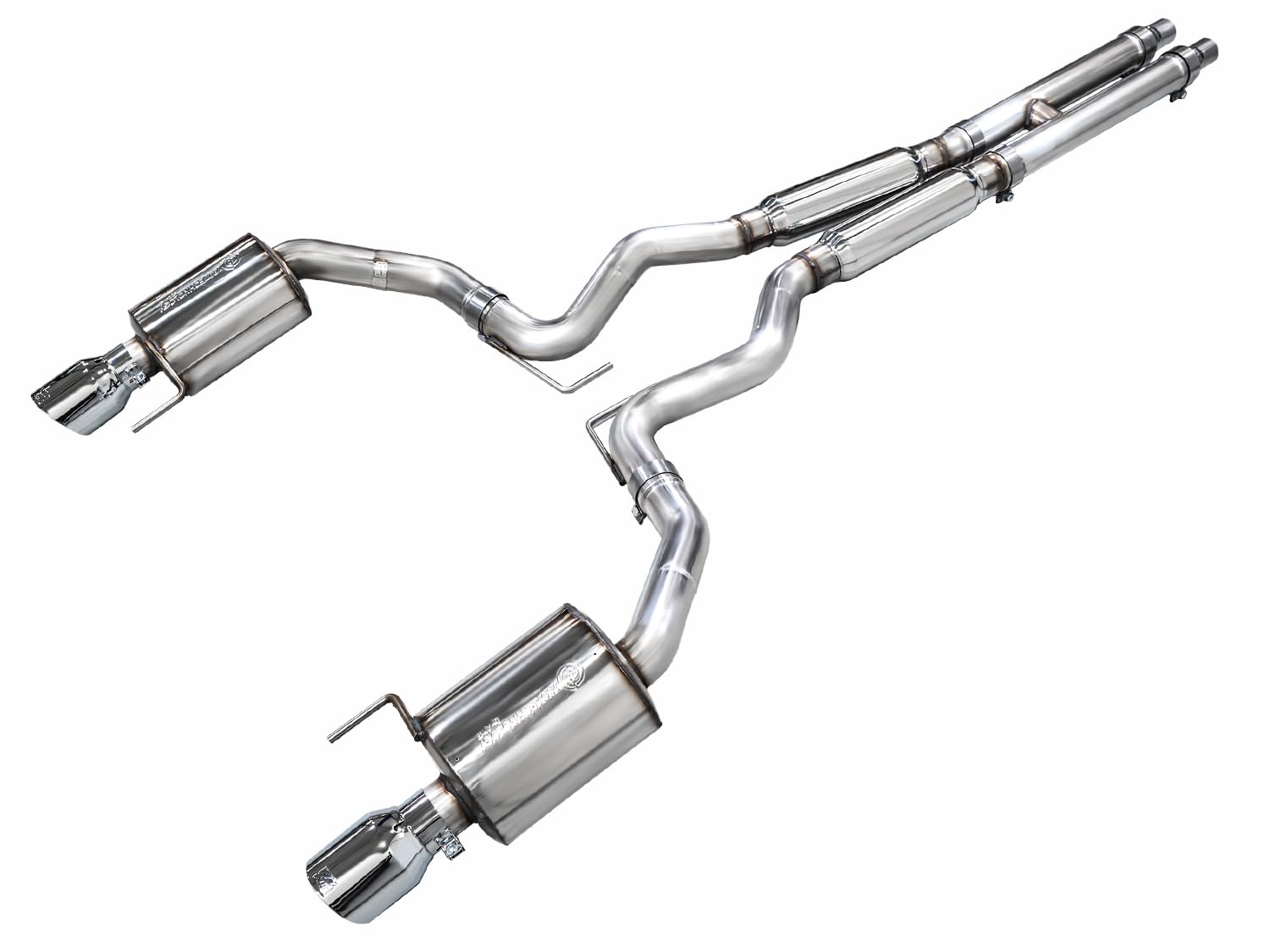 Mustang S650 AWE Dual Tip GT Exhaust Suite