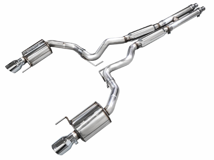 Mustang S650 AWE Dual Tip GT Exhaust Suite