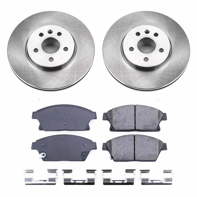 Power Stop KOE6793 Front Replacement Brake Kit-OE Brake Rotors & Ceramic Brake Pads For Buick Encore 2013-2017 [Vehicle Specific]