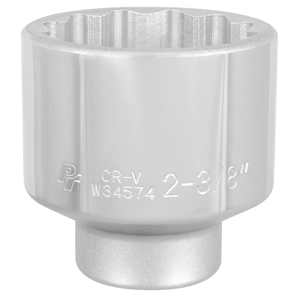 W34574 Performance Tool 3/4-Inch Drive 12-Point SAE Standard Socket, 2-3/8-Inch