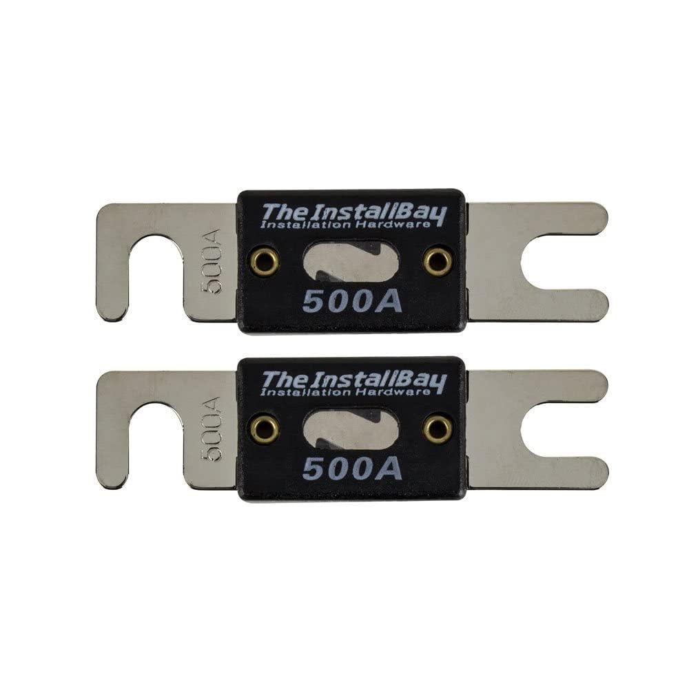 500 Amp Install Bay Anl Fuse - 2 Pack (ANL500), Fuses ANL