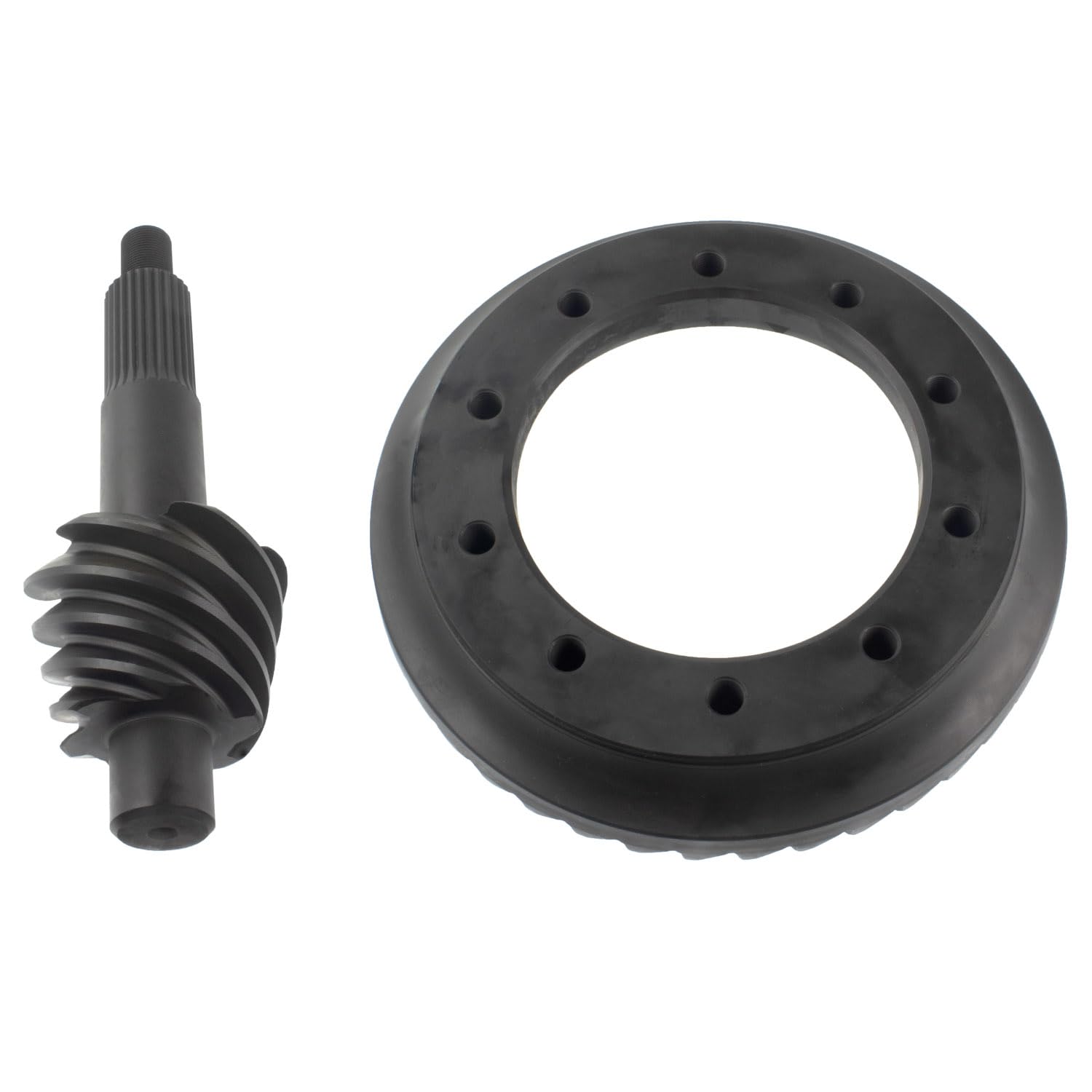 Differential Ring & Pinion Motive Gear F890700AX, For Ford 9", Gear Ratio 7, 10-Bolt, 28 Spline, 6 Pinion & 42 Ring Tooth - Fits Ford & Lincoln Vehicles (1955–1986), Replaces Nitro Gear F9-700LW-NG.