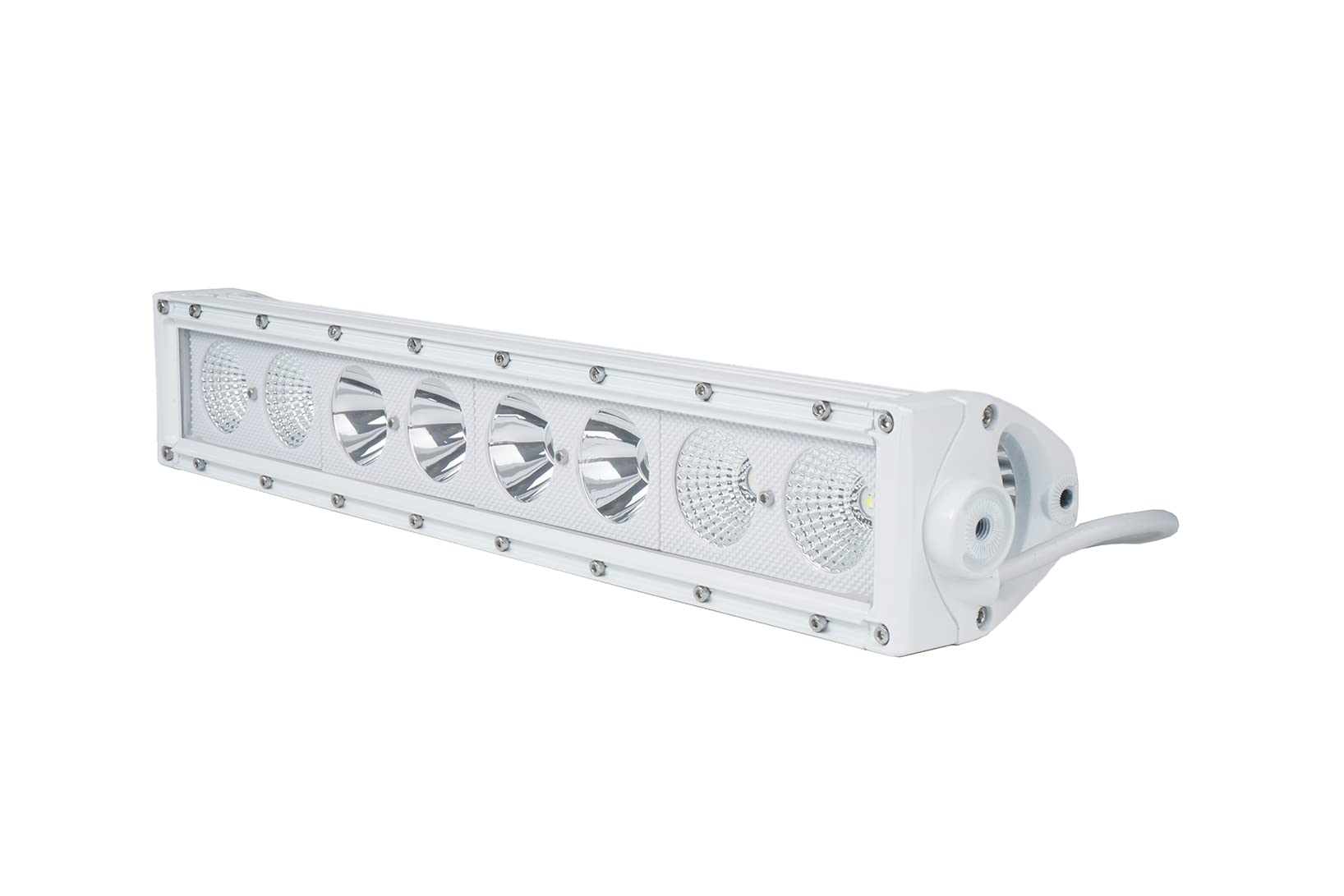 Race Sport Lighting 18.5inch MS80WSRS Marine Grade Single Row Straight Light Bar with 80-Watt 8 x 10W High Intensity OSRAM LEDs