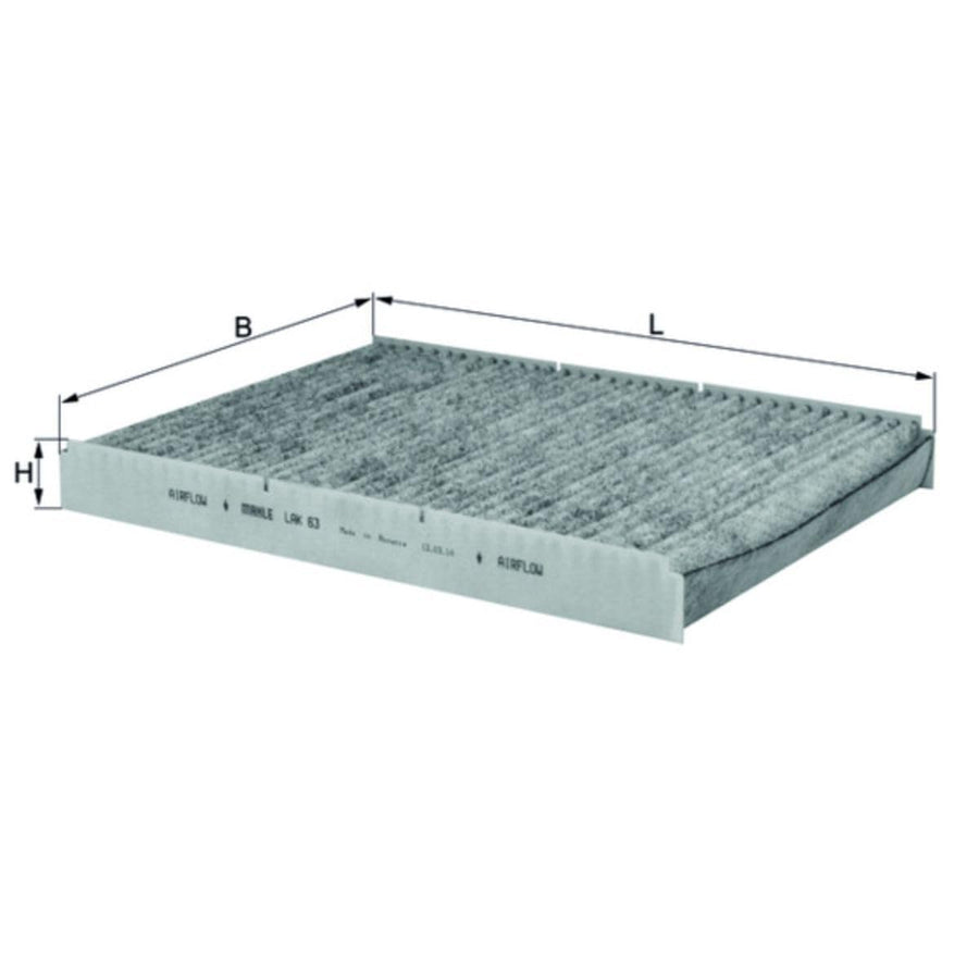Cabin Air Filter MAHLE LAK 63
