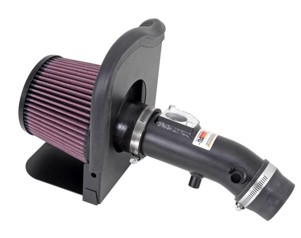 Cold Air Intake System K&N: High-Flow Air Filter, Increase Performance & Acceleration: Compatible with 2005-2017 Toyota: Yaris, Yaris R, Yaris Vios, 69-8612TFK