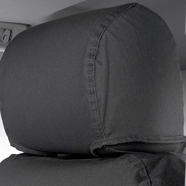 Charcoal Polycotton Seat Saver Custom Seat Covers
