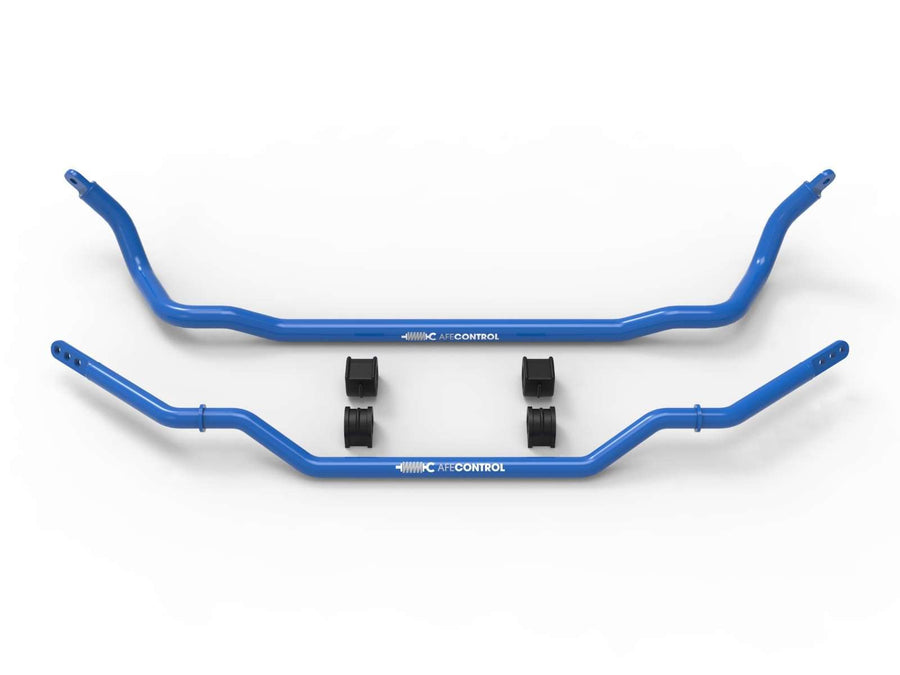 aFe Power Front and Rear CONTROL Sway Bar Set Blue Fit Chevrolet Corvette (C5/C6) 97-13 440-401001-L