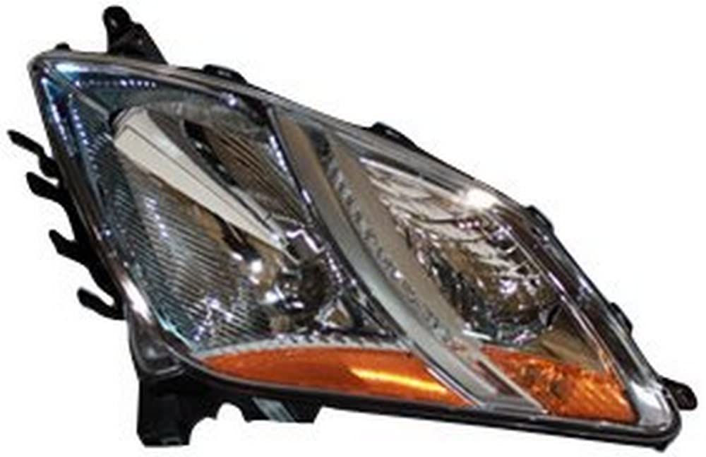 Left TYC Headlight Assembly Compatible with 2006-2009 Toyota Prius
