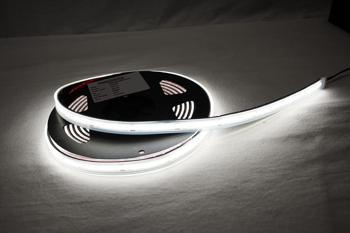 Interior Accent Light Marine Sport Lighting Fit 16.4ft V-Sport Tape Strips IP67 WHITE w/HD 3M Adhesive RS5MVS67W