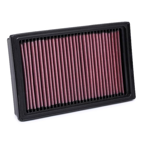 K&N Engine Air Filter: Replacement Car Air Filter, Reusable, Clean Every 75,000 Miles, Washable: Compatible 2003-2019 DS/CITROEN/PEUGEOT (DS4, DS5, C4, Picasso, C-Triomphe, 3008, 5008, RCZ), 33-2998