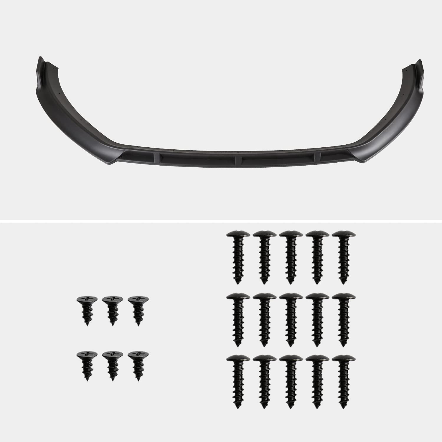 Matte Black Spec-D Tuning Front Bumper Lip Spoiler Splitter Compatible with 2014-2017 Volkswagen Golf MK7