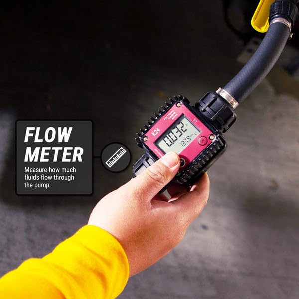 Terapump - Metered Electric Drum Pump TREDRUME-M