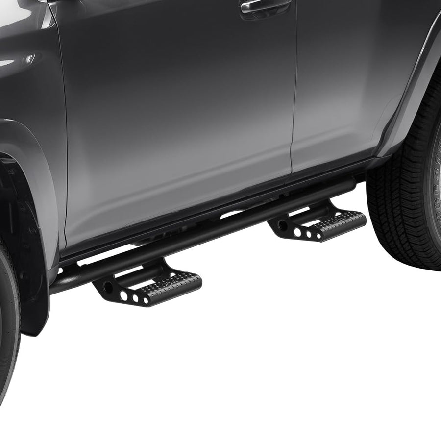 RKR Cab Length Step System N-Fab Textured Black RKR Cab Length Step System