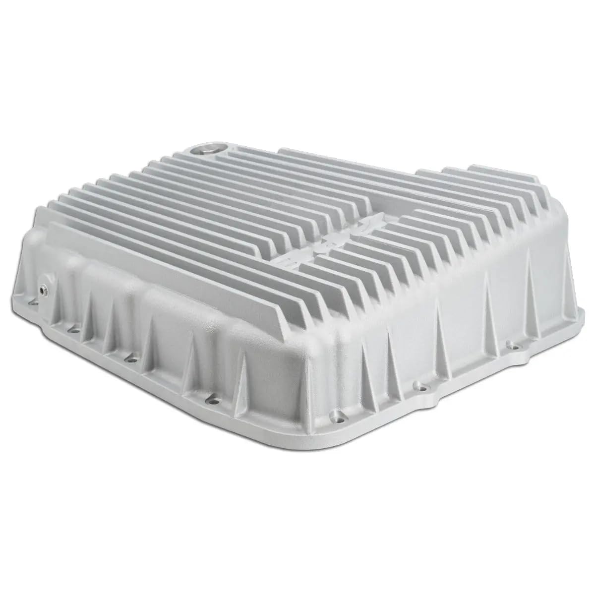 Heavy Duty PPE Transmission Pan (Brushed) 228052110 Compatible for Dodge Ram 2500/3500 6.7L 68RFE Transmission