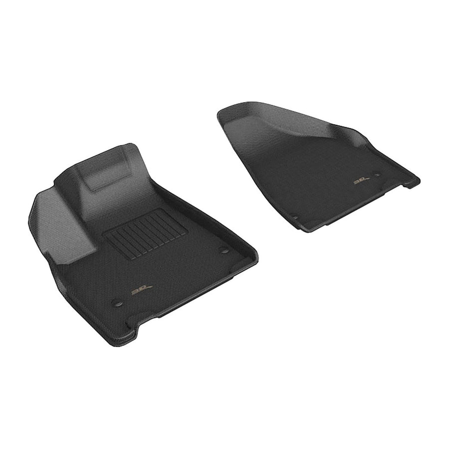 3D MAXpider Kagu Custom Fit Floor Mat (Black) Compatible with Chrysler Pacifica Pinnacle/Limited 2021-2026 - Front Row