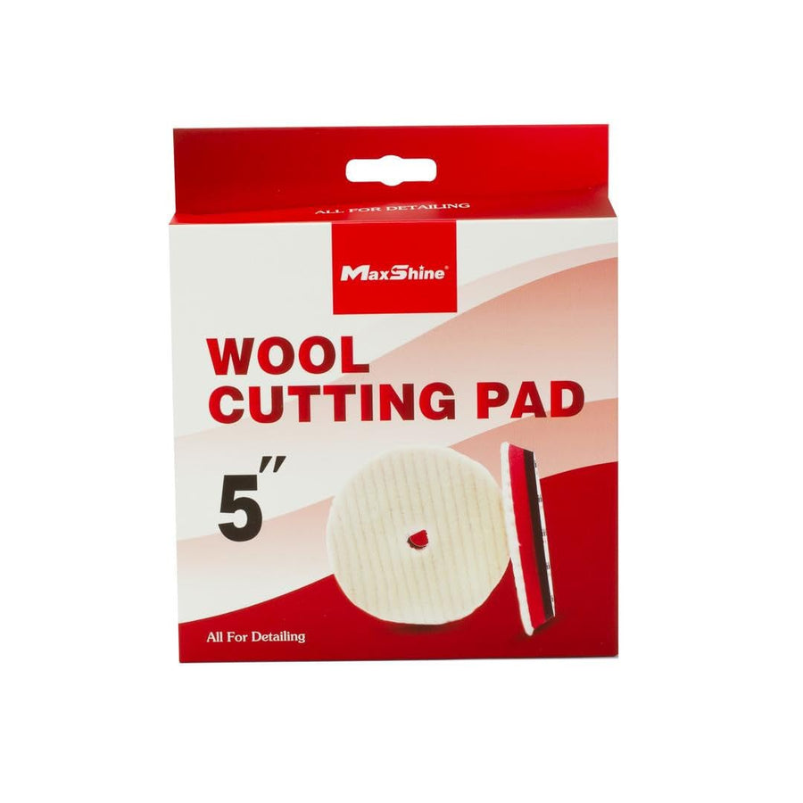 5 inches MaxShine Premium Wool Cutting Pad