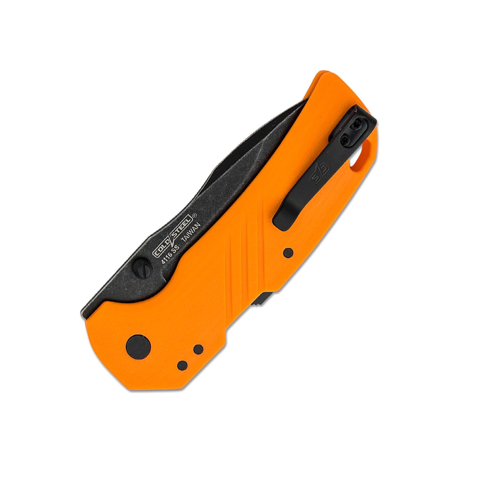3" COLD STEEL Engage 4116SS Razor-Sharp Clip Point Blade 4.25" GFN Handle Everyday Carry Tactical Folding Knife with Atlas Lock
