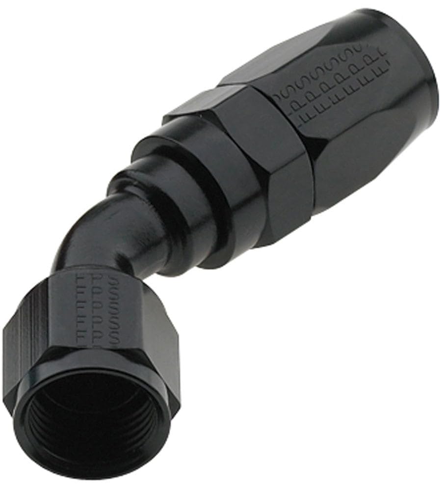 45 Degree Fragola -12AN Pro-Flow Hose End - Black