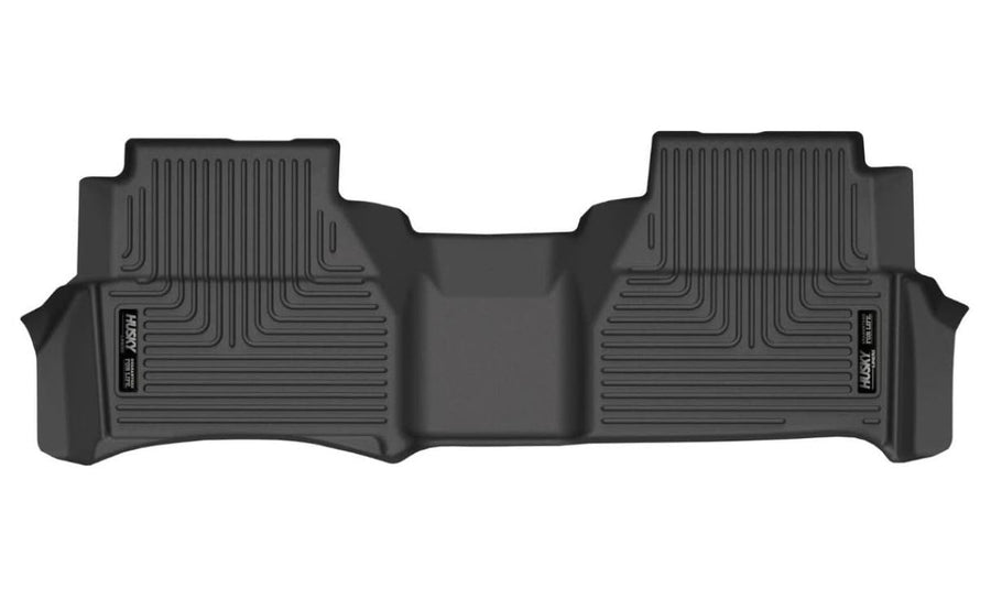 Weatherbeater Husky Liners Floor Mats | Fits 2022-2026 Nissan Frontier Crew CAB ONLY | 2nd Row, 1-pc Black - 14521