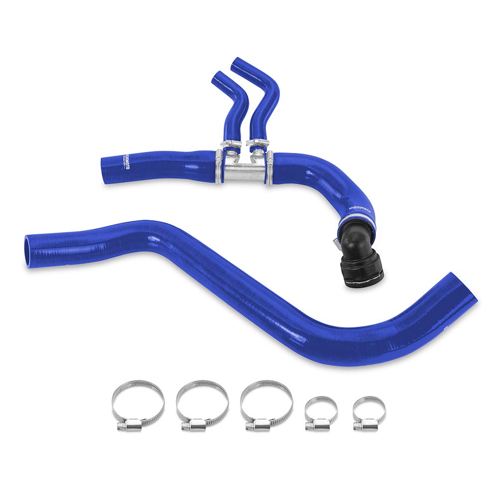 Mishimoto Silicone Radiator Hose Kit MMHOSE-X35T-15BL, Compatible With 2015-2017 Ford Expedition 3.5L EcoBoost, Blue