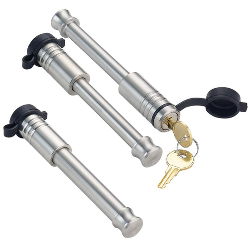 Security InfiniteRule 61656 | 3 Pack Mixed 2.5, Keyed Alike, Tow Bar Locks for Blue Ox Triple Lug Tow Bar Adapter - Includes Lock for 2.5" Receiver