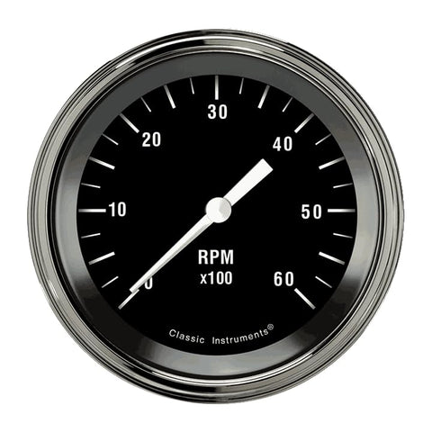 3 3/8" Tachometer HR60SLF Hot Rod