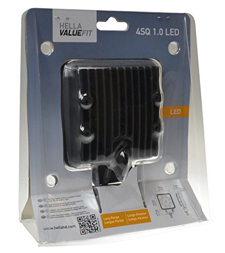 ValueFit HELLA 357102002 4 Square 1.0 LED Long Range Worklight, Multi