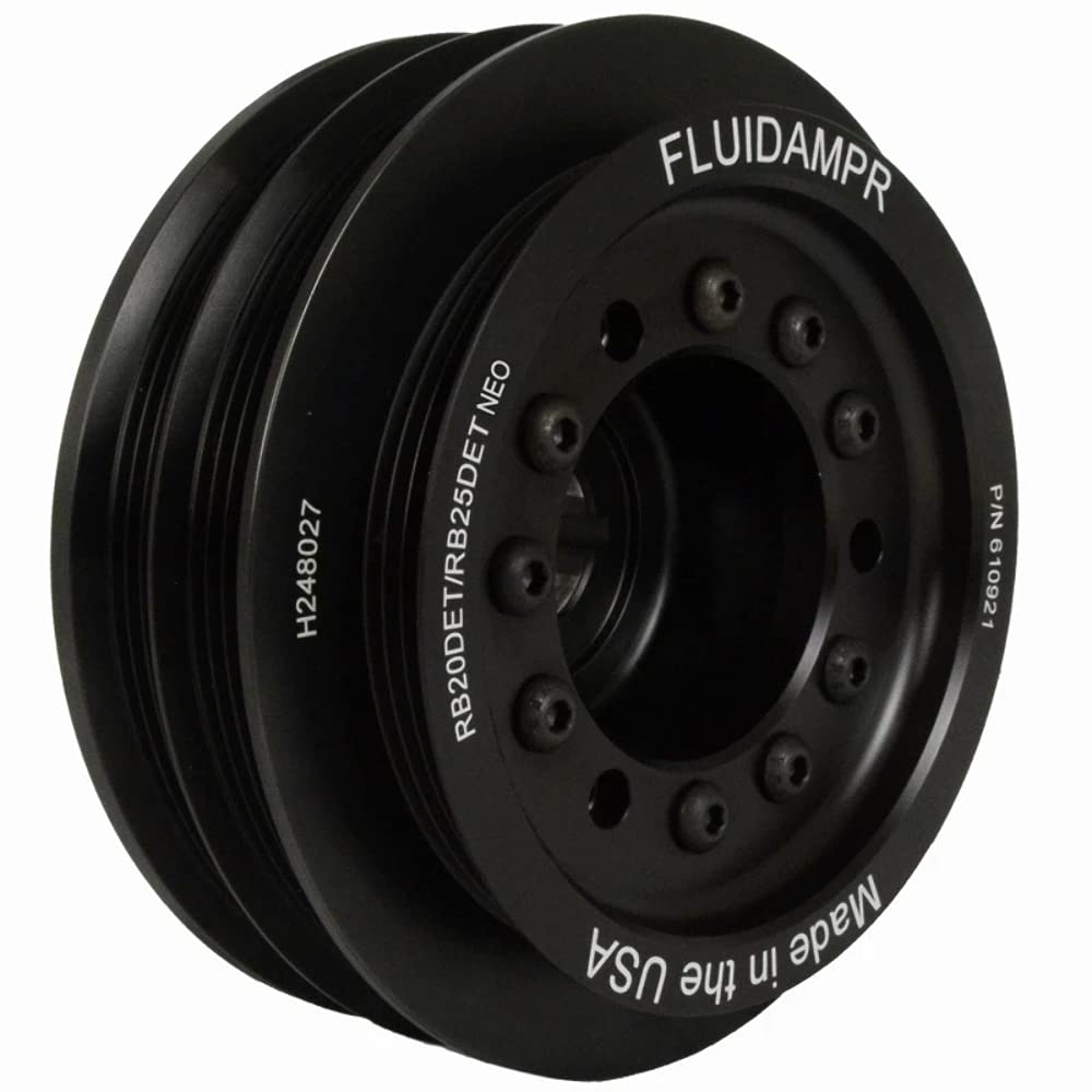 Nissan RB20DET/RB25DET NEO Phase-1 Fluidampr BNR32 GT-R Steel Internally Balanced Damper (610921)