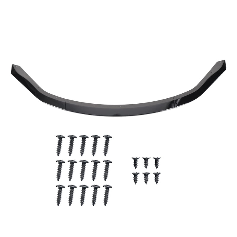 Glossy Black Spec-D Tuning Front Bumper Lip Spoiler Kit 3PC Compatible with 2003-2005 Nissan Fairlady Z33 350Z