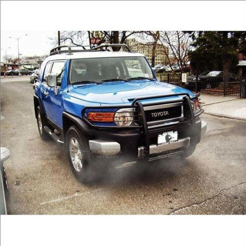 Grille Brush Black Horse Bumper Guard Modular Black Compatible with 2007-2014 Toyota FJ Cruiser-17A098600MA